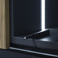 Механизм push-to-open наконечник резиновый накладной/врезной черный AKS усиленный — купить мебельную фурнитуру в Санкт-Петербурге | AKS мебель
