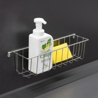 Корзина подвесная (для моющих средств) 360*98*85, эф.хрома REJS — купить мебельную фурнитуру в Санкт-Петербурге | AKS мебель
