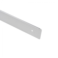 Планка торцевая к столешнице 38 Egger правая алюминий — купить мебельную фурнитуру в Санкт-Петербурге | AKS мебель
