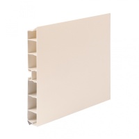 Цоколь мебельный ПВХ h=150 крем ваниль L=4000мм, РФ — купить мебельную фурнитуру в Санкт-Петербурге | AKS мебель
