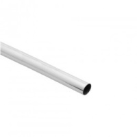 Труба d50 L-3000 (2,05кг/0,6мм), хром AKS — купить мебельную фурнитуру в Санкт-Петербурге | AKS мебель
