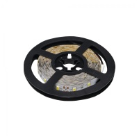 Лента светодиодная - 4,8W/m, 12V, 8мм, 2835, 60 д/м, IP20, нейтральный белый (4000K) - 5м, AKS — купить мебельную фурнитуру в Санкт-Петербурге | AKS мебель
