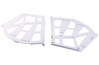 Крепление в шкаф для обуви трехрядное, белый РП — купить мебельную фурнитуру в Санкт-Петербурге | AKS мебель
