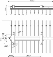 Вешалка выдвижная для брюк крепл.верх., хром AKS — купить мебельную фурнитуру в Санкт-Петербурге | AKS мебель
