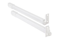 Релинг Slimbox AKS L-450 белый — купить мебельную фурнитуру в Санкт-Петербурге | AKS мебель
