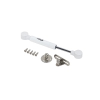 Подъемник газовый верхний 40N короткий белый AKS — купить мебельную фурнитуру в Санкт-Петербурге | AKS мебель
