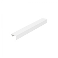 Заглушка к цоколю мебельному ПВХ h=100, белый глянец РФ — купить мебельную фурнитуру в Санкт-Петербурге | AKS мебель
