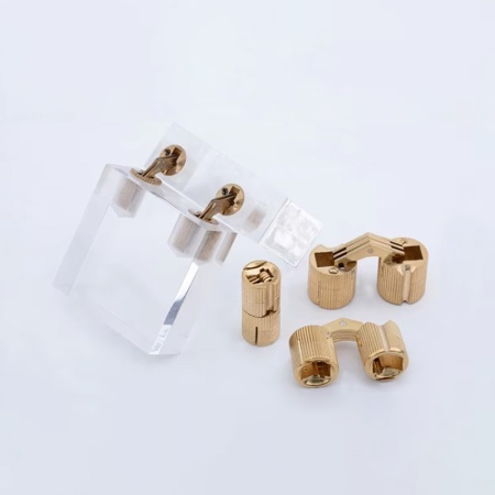 Петля цилиндрическая d16мм золото AKS — купить мебельную фурнитуру в Санкт-Петербурге | AKS мебель
