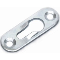 Пластинка зацепная 42*14*32*1,5 ВА белый цинк REJS — купить мебельную фурнитуру в Санкт-Петербурге | AKS мебель
