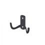 Крючок меб. двухрожковый мет. WP12 черный GRIDLI — купить мебельную фурнитуру в Санкт-Петербурге | AKS мебель
