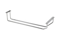 Держатель подвесной для бокалов однорядный 340*65*114, хром РФ — купить мебельную фурнитуру в Санкт-Петербурге | AKS мебель
