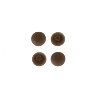 Заглушка пластик d5 коричневый темный (13) PL (упак.-0,2тыс.шт.) — купить мебельную фурнитуру в Санкт-Петербурге | AKS мебель
