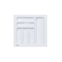 Лоток для столовых приборов 500 TR-02 (435～380*430～390*55), белый AKS — купить мебельную фурнитуру в Санкт-Петербурге | AKS мебель
