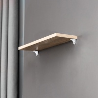 Полкодержатель мет. MONO 30*30*1.2, белый AKS — купить мебельную фурнитуру в Санкт-Петербурге | AKS мебель
