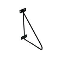 Полкодержатель мет. FANTOM 166*209 черный AKS — купить мебельную фурнитуру в Санкт-Петербурге | AKS мебель
