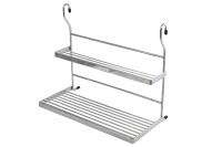 Корзина на трубу d16 для приправ CWJ203В хром AKS — купить мебельную фурнитуру в Санкт-Петербурге | AKS мебель
