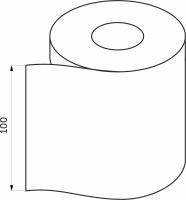 Стретч-пленка первичка ширина 10 см, 23мк, 150 метров — купить мебельную фурнитуру в Санкт-Петербурге | AKS мебель
