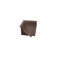 Уголок ПВХ внутрен. к плинтусу LР NW коричневый (113) EL-MECH-PLAST — купить мебельную фурнитуру в Санкт-Петербурге | AKS мебель
