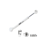 Амортизатор масляный барный нижний 60N белый AKS PLUS — купить мебельную фурнитуру в Санкт-Петербурге | AKS мебель
