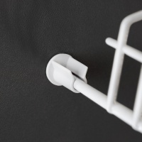 Держатель для сушки MOUNT, белый AKS (1уп - 8шт) — купить мебельную фурнитуру в Санкт-Петербурге | AKS мебель
