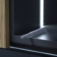 Механизм push-to-open наконечник магнитный накладной серый AKS — купить мебельную фурнитуру в Санкт-Петербурге | AKS мебель
