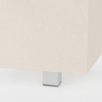 Опора меб. алюм. DAКP-27 h60 с регул. мат.хром AKS — купить мебельную фурнитуру в Санкт-Петербурге | AKS мебель
