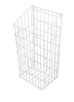 Корзина для белья 400 (335*255*600), белый REJS — купить мебельную фурнитуру в Санкт-Петербурге | AKS мебель
