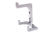 Крючок меб. трехрожковый мет. TRITON хром AKS — купить мебельную фурнитуру в Санкт-Петербурге | AKS мебель
