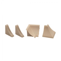 Комплект ПВХ аксессуаров к плинтусу LP тарна (112) EL-MECH-PLAST — купить мебельную фурнитуру в Санкт-Петербурге | AKS мебель
