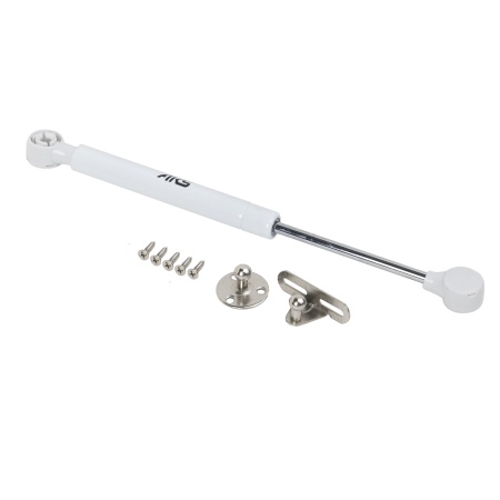 Подъемник газовый верхний 50N белый AKS — купить мебельную фурнитуру в Санкт-Петербурге | AKS мебель
