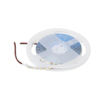 Лента светодиодная - 9,6W/m, 24V, 8мм, 2835, 120 д/м, IP20, холодный белый (6000K) - 5м, AKS — купить мебельную фурнитуру в Санкт-Петербурге | AKS мебель

