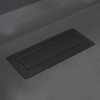 Выдвижной удлинитель NOVA USB, 2 розетки, 2xUSB, черный AKS — купить мебельную фурнитуру в Санкт-Петербурге | AKS мебель
