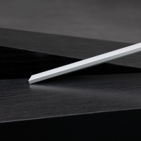 Ручка меб. накладная алюм. СА-1 192/220 металлик — купить мебельную фурнитуру в Санкт-Петербурге | AKS мебель
