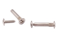 Стяжка межшкафная d8 М6х29мм (уп/10шт) AKS — купить мебельную фурнитуру в Санкт-Петербурге | AKS мебель
