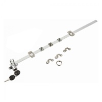 Замок для выдвижных 3-х ящиков механический центральный 288/500 AKS — купить мебельную фурнитуру в Санкт-Петербурге | AKS мебель
