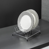 Сушка настольная для посуды 215*85*210, хром AKS — купить мебельную фурнитуру в Санкт-Петербурге | AKS мебель
