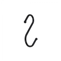 Крючок на трубу d16 ретро черный AKS — купить мебельную фурнитуру в Санкт-Петербурге | AKS мебель
