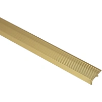 Комплект заглушек металлич. к ручке-профилю KASKAD-18 (левая+правая) матовое золото AKS — купить мебельную фурнитуру в Санкт-Петербурге | AKS мебель
