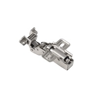 Петля д/алюм.рамки Z-1 полунакладная с доводчиком h0 clip-on AKS (саморезы) — купить мебельную фурнитуру в Санкт-Петербурге | AKS мебель
