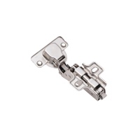 Петля внутренняя с доводчиком 48мм h2 clip-on PRIME by AKS (саморезы, заглушки) (упак. = 2 шт.) — купить мебельную фурнитуру в Санкт-Петербурге | AKS мебель
