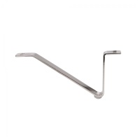 Опора меб. мет. KARIDA h100 инокс AKS — купить мебельную фурнитуру в Санкт-Петербурге | AKS мебель
