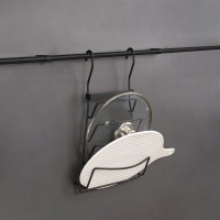 Корзина на трубу d16 для крышек CWJ204A черный AKS — купить мебельную фурнитуру в Санкт-Петербурге | AKS мебель
