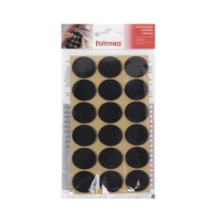 Подкладка самоприлипающая фетровая d25мм (1лист-18шт) черная Folmag — купить мебельную фурнитуру в Санкт-Петербурге | AKS мебель
