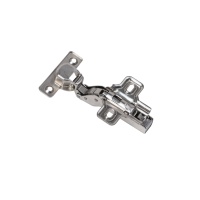 Петля мини внутренняя с доводчиком 38мм h0 clip-on AKS — купить мебельную фурнитуру в Санкт-Петербурге | AKS мебель
