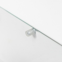 Полкодержатель для стекла мет. с резинкой 5,0*16мм (1уп.=5тыс.шт) AKS — купить мебельную фурнитуру в Санкт-Петербурге | AKS мебель
