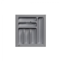 Лоток для столовых приборов 500 TR-02 (435～380*485～440*60), серый AKS — купить мебельную фурнитуру в Санкт-Петербурге | AKS мебель
