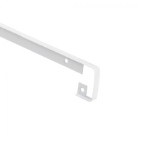 Планка соединительная к столешнице 38 Egger белая AKS — купить мебельную фурнитуру в Санкт-Петербурге | AKS мебель
