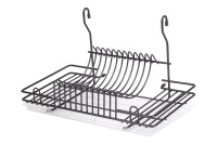 Корзина на трубу d16 сушка CWJ128B черный AKS — купить мебельную фурнитуру в Санкт-Петербурге | AKS мебель
