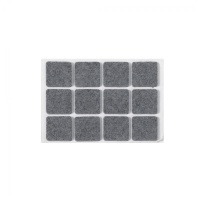 Подкладка самоприлипающая фетровая 25х25мм (1лист-12шт) серая Folmag — купить мебельную фурнитуру в Санкт-Петербурге | AKS мебель
