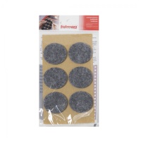Подкладка самоприлипающая фетровая d40мм (1лист-6шт) серая Folmag — купить мебельную фурнитуру в Санкт-Петербурге | AKS мебель
